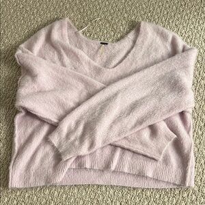 Free People Pink Sweater